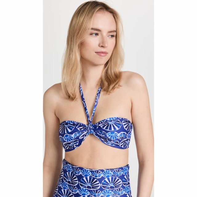 ラダブルジェー La Double J レディース トップのみ バンドゥ 水着・ビーチウェア 3-Way Bandeau Top Conchiglie