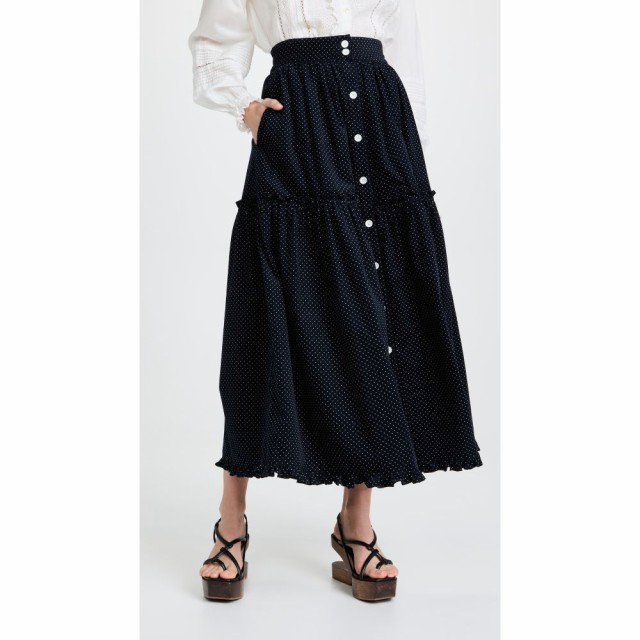 リーマシューズ Lee Mathews レディース スカート Lily Skirt Navy