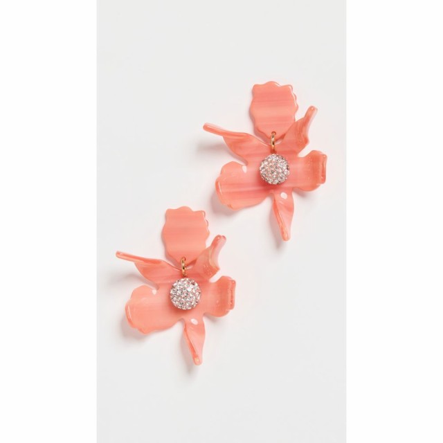 レレ サドイ Lele Sadoughi レディース イヤリング・ピアス ジュエリー・アクセサリー Small Crystal Lily Earrings Peach Fuzz