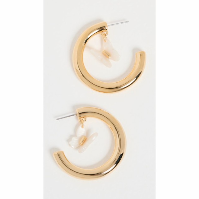 レレ サドイ Lele Sadoughi レディース イヤリング・ピアス フープピアス ジュエリー・アクセサリー Papillon Hoop Earrings Gold