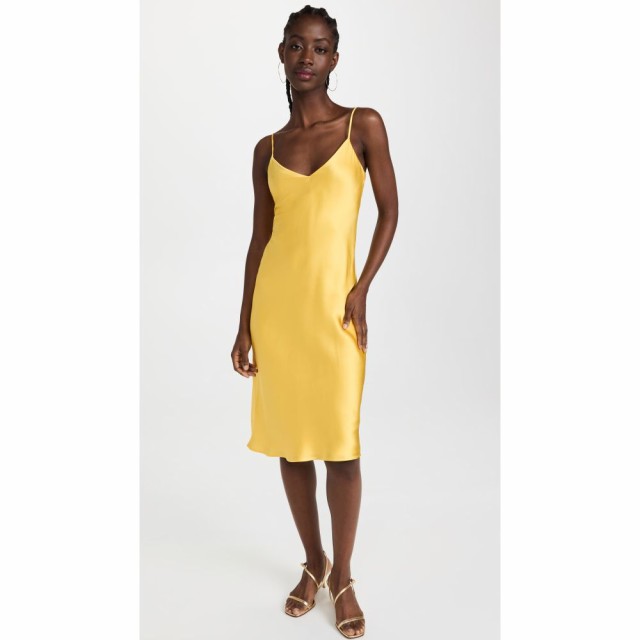 ラジャンス LAGENCE レディース ワンピース スリップドレス Vネック ワンピース・ドレス Jodie V Neck Slip Dress Light Maize