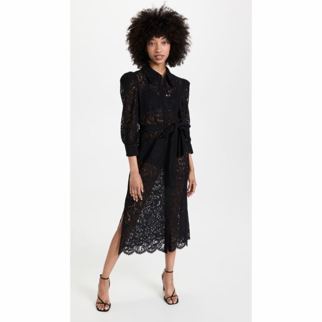 ラジャンス LAGENCE レディース ワンピース ワンピース・ドレス Kaiya 3/4 Sleeve Lace Dress Black