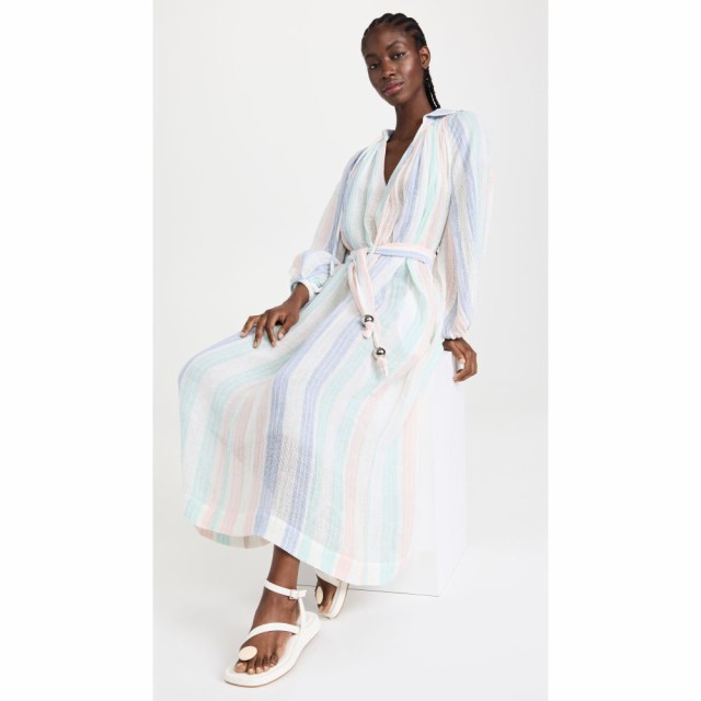 リサ マリー フェルナンデス Lisa Marie Fernandez レディース ワンピース ワンピース・ドレス Poet Long Dress Pastel Mutli Striped Ga