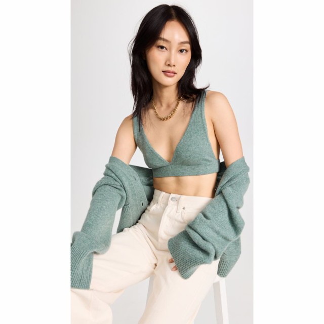 リサ ヤン LISA YANG レディース ブラレット インナー・下着 Capucine Cashmere Bralette Jade