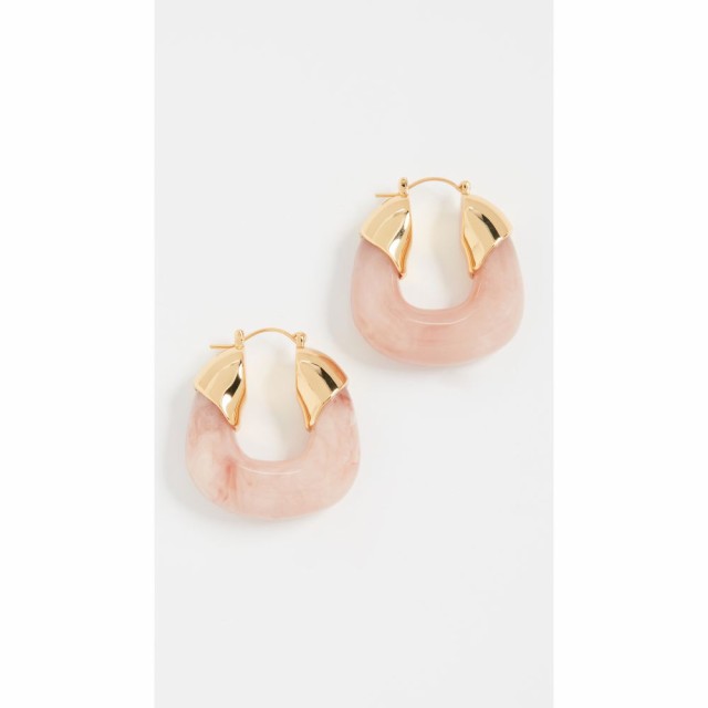 リジー フォルトゥナート Lizzie Fortunato レディース イヤリング・ピアス ジュエリー・アクセサリー Hoops in Pink Pink