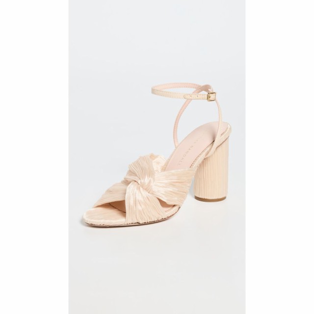 ロフラーランドール Loeffler Randall レディース サンダル・ミュール シューズ・靴 Reed Pleated Twist Sandals Almond