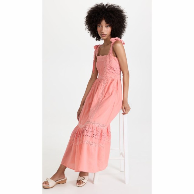 ラブシャックファンシー LoveShackFancy レディース ワンピース ワンピース・ドレス Ayala Dress Peach Blossom