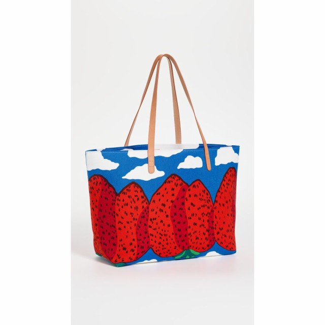 マンサーガブリエル Mansur Gavriel レディース トートバッグ バッグ X Marimekko Large Tote Strawberry Mountain