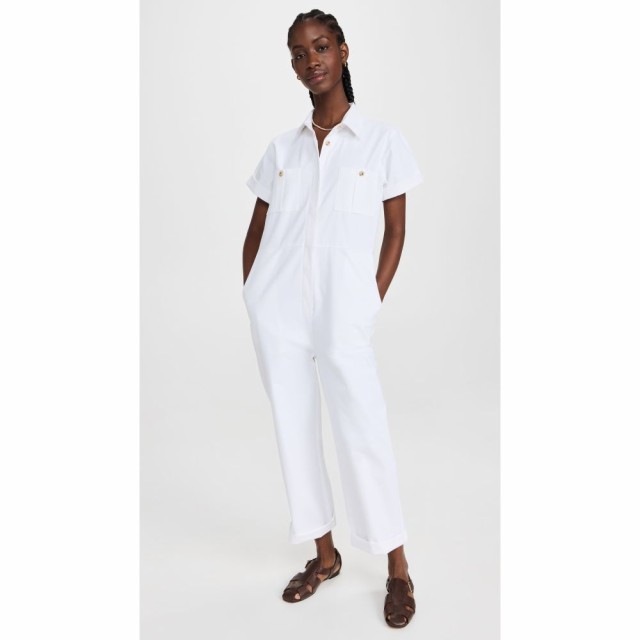 マラ ホフマン MARA HOFFMAN レディース オールインワン ジャンプスーツ ワンピース・ドレス Kailyn Jumpsuit White