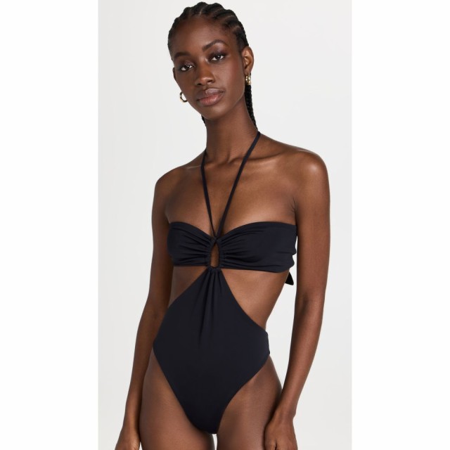 マラ ホフマン MARA HOFFMAN レディース ワンピース 水着・ビーチウェア Blanca One Piece Swimsuit Black