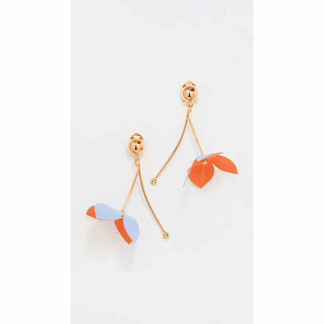 マルニ Marni レディース イヤリング・ピアス ジュエリー・アクセサリー Flower Earrings Gold/Orange