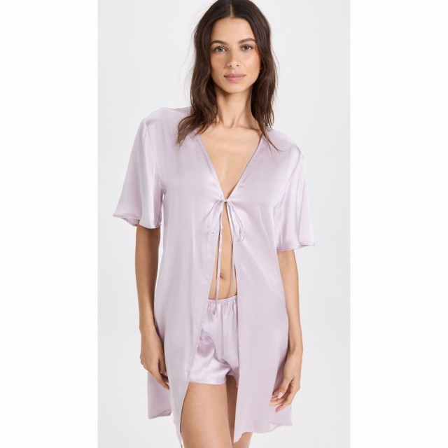 メゾンエッセンシャル Maison Essentiele レディース ブラウス・シャツ トップス Lover Shirt Lilac