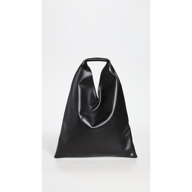 エムエムシックス MM6 Maison Margiela レディース トートバッグ バッグ Small Triangle Tote Black