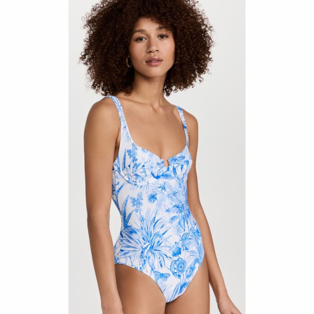 メリッサ オダバッシュ Melissa Odabash レディース ワンピース 水着・ビーチウェア Sanremo One Piece Tropical Blue