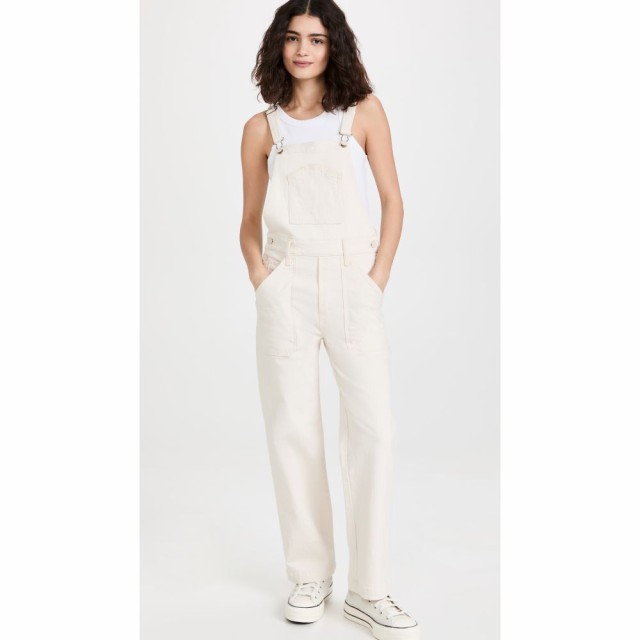 マザー MOTHER レディース オーバーオール ボトムス・パンツ The Patch Pocket Overalls Act Natural