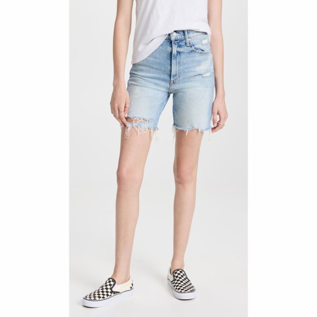 マザー MOTHER レディース ショートパンツ ボトムス・パンツ Hw Smokin Short Fray Shorts Resting Beach Face