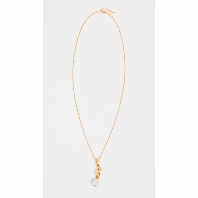 ミッソーマ Missoma レディース ネックレス ジュエリー・アクセサリー Knot Pearl Drop Necklace Gold