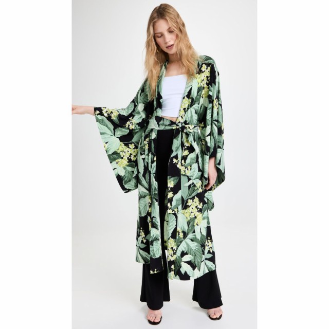 ノーマ カマリ Norma Kamali レディース ビーチウェア ローブ 水着・ビーチウェア Midcalf Robe Tropical Mint