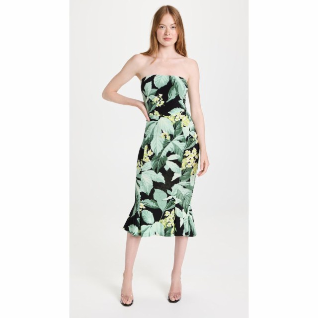 ノーマ カマリ Norma Kamali レディース ワンピース ワンピース・ドレス Strapless Fishtail Dress To Midcalf Tropical Mint