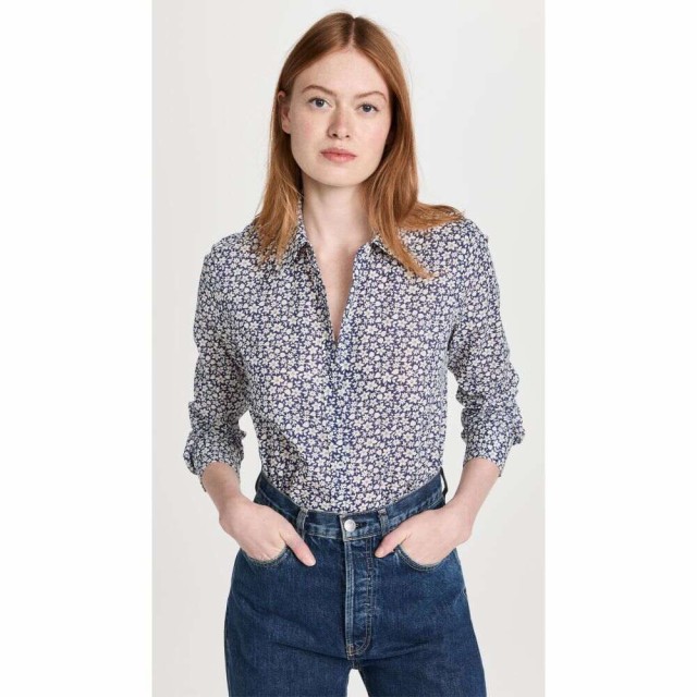 ニリ ロータン Nili Lotan レディース ブラウス・シャツ トップス Kate Shirt Blue/White Floral