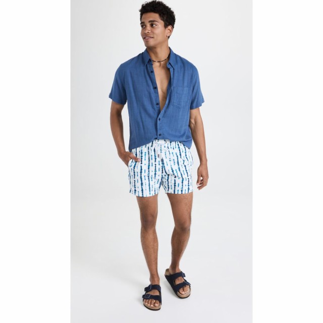 オニア Onia メンズ 海パン 水着・ビーチウェア Charles 5 Swim Shorts Blue Teal