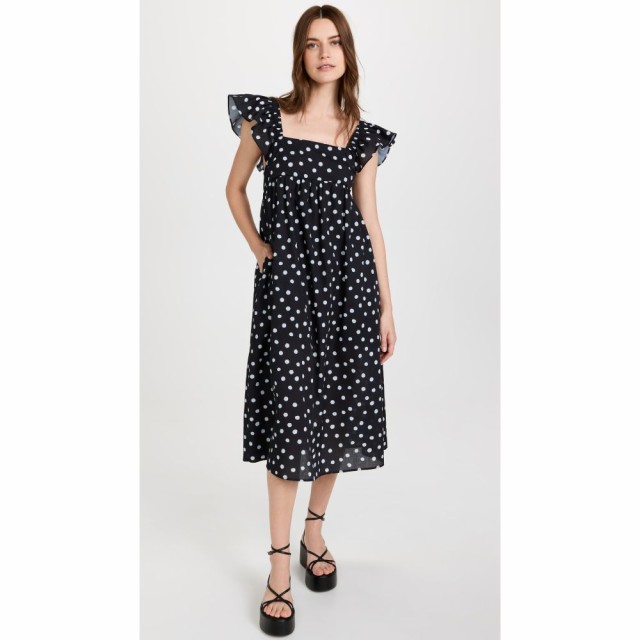 OPT レディース ワンピース ワンピース・ドレス Salem Dress Black Polka Dot