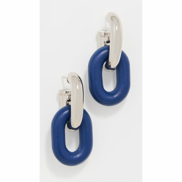 パコラバンヌ Paco Rabanne レディース イヤリング・ピアス ジュエリー・アクセサリー Xl Link Earrings Silver/Blue