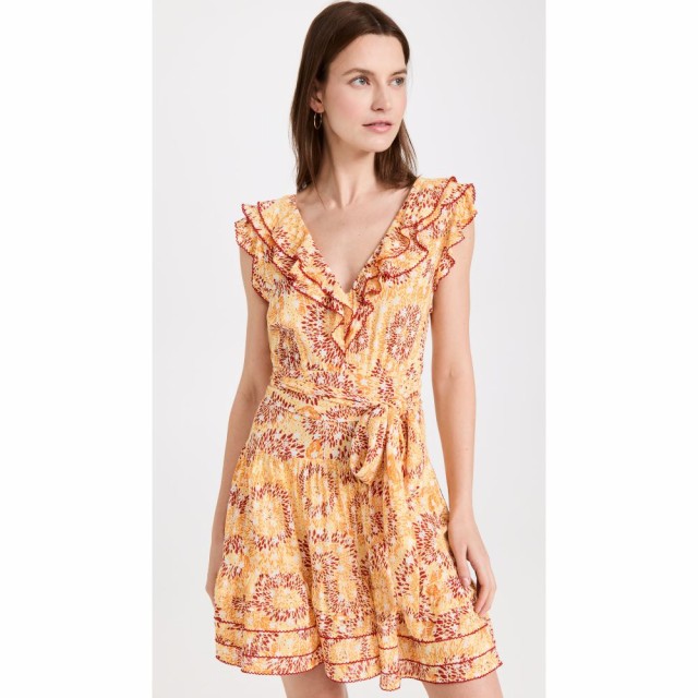 プーペット セント バース Poupette St Barth レディース ワンピース ミニ丈 ワンピース・ドレス Della Mini Dress Yellow Sunflower