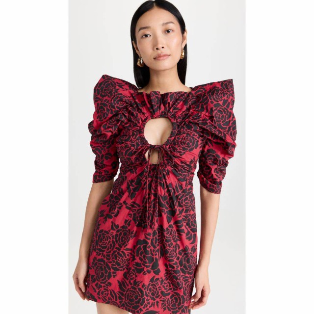 フィロソフィ ディ ロレンツォ セラフィニ Philosophy di Lorenzo Serafini レディース ワンピース ミニ丈 Puff Sleeve Floral Mini Dres