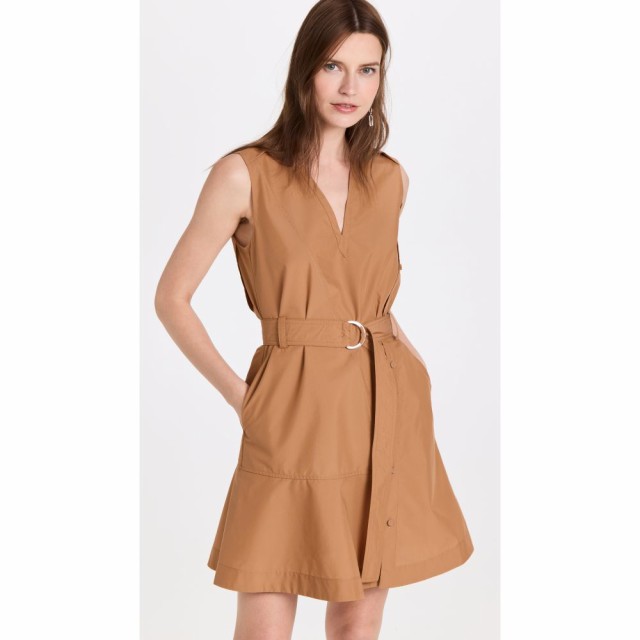 スリーワン フィリップ リム 3.1 Phillip Lim レディース ワンピース Vネック ワンピース・ドレス Cotton Poplin V Neck Belted Dress Oc