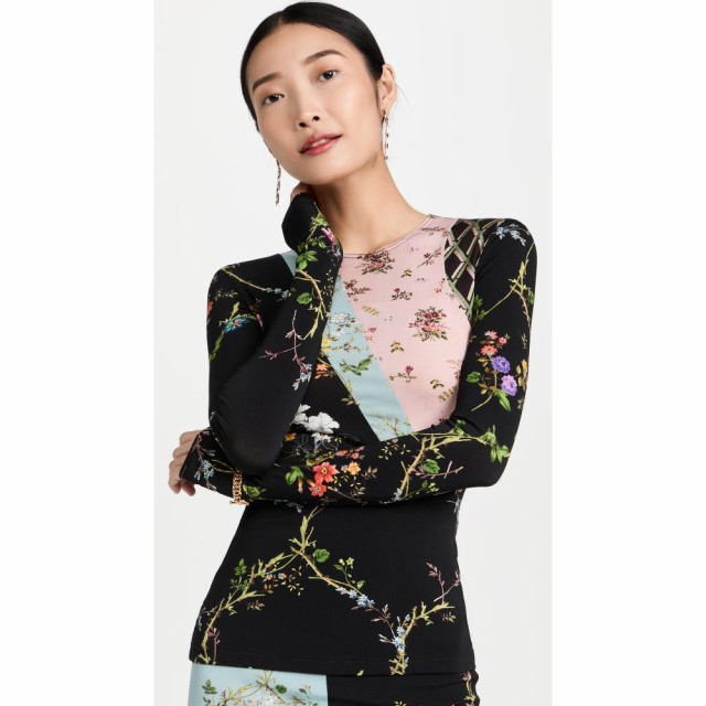 プリーン バイ ソーントン ブルガッジ Preen by Thornton Bregazzi レディース 長袖Tシャツ トップス Arden Top Montage Print