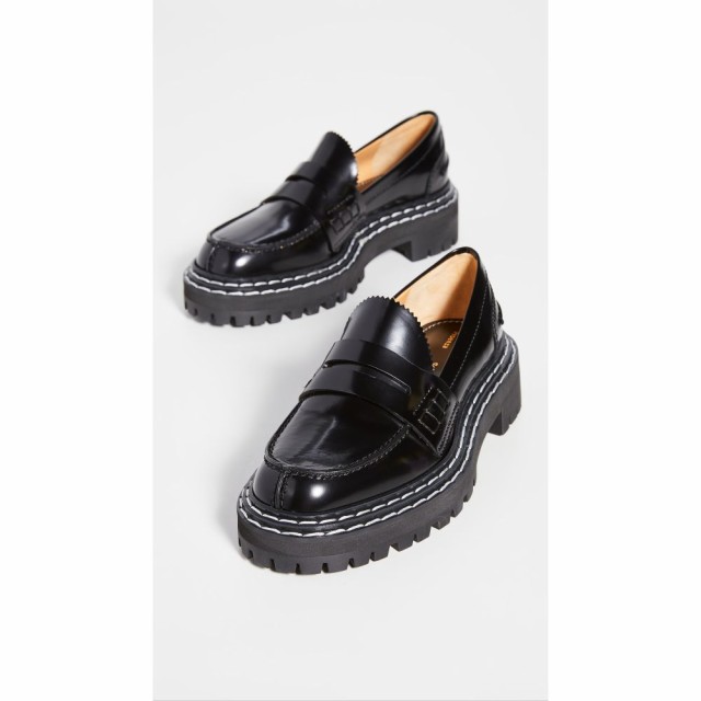 プロエンザ スクーラー Proenza Schouler レディース ローファー・オックスフォード シューズ・靴 Lug Sole Loafers Black