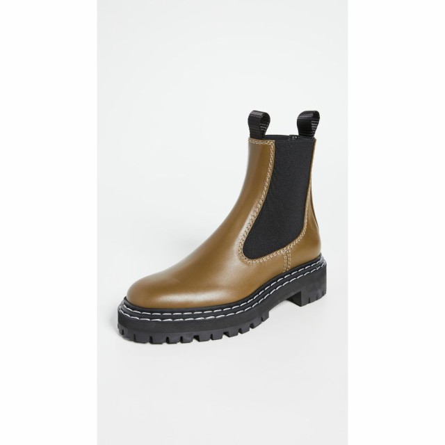 プロエンザ スクーラー Proenza Schouler レディース ブーツ チェルシーブーツ シューズ・靴 Lug Sole Chelsea Boots Khaki