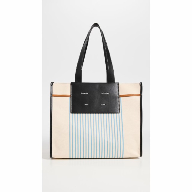 プロエンザ スクーラー ホワイト レーベル Proenza Schouler White Label レディース トートバッグ バッグ XL Stripe Morris Tote Natura