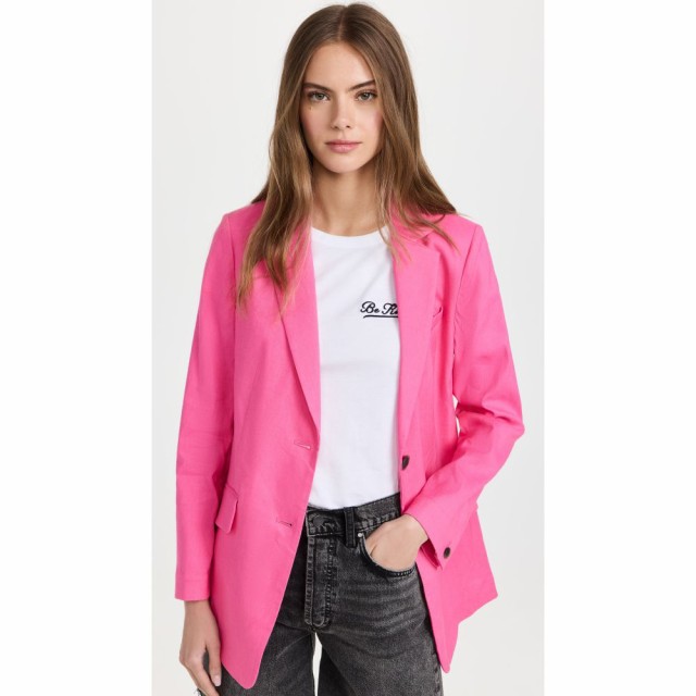 ラグandボーン Rag and Bone レディース スーツ・ジャケット アウター Charles Linen Blazer Magenta