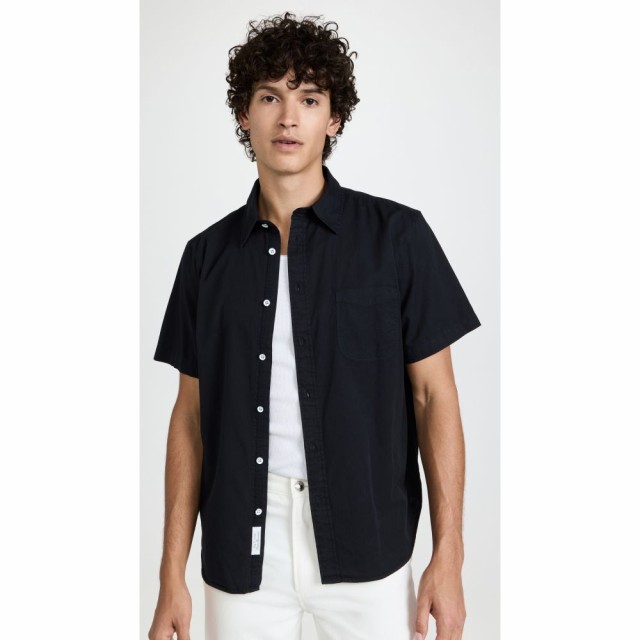 ラグandボーン Rag and Bone メンズ 半袖シャツ トップス Gus Short Sleeve Shirt Salute