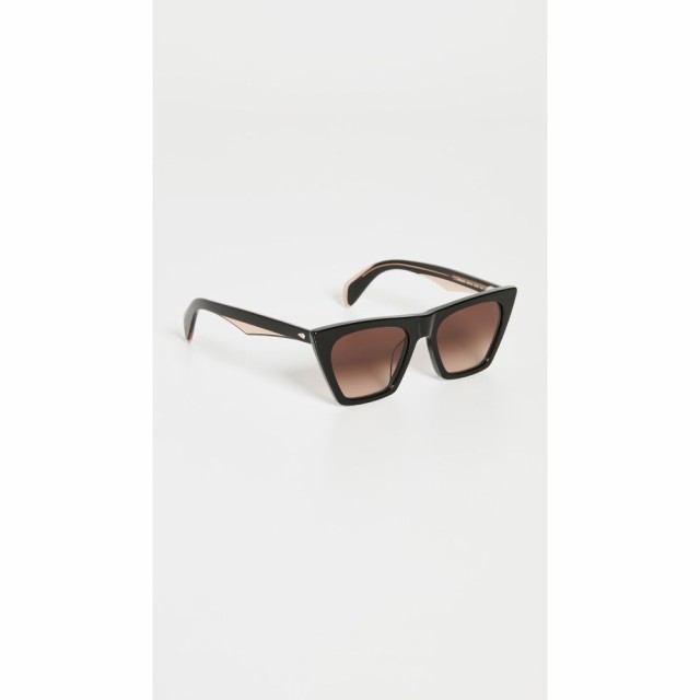 ラグandボーン Rag and Bone レディース メガネ・サングラス Angled Sunglasses BlackBeige