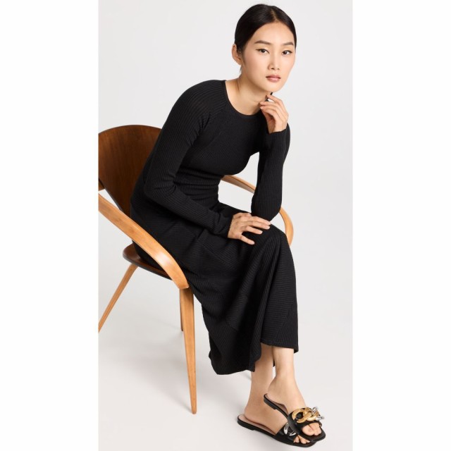 ラグandボーン Rag and Bone レディース ワンピース ワンピース・ドレス Echo Rib Dress Black