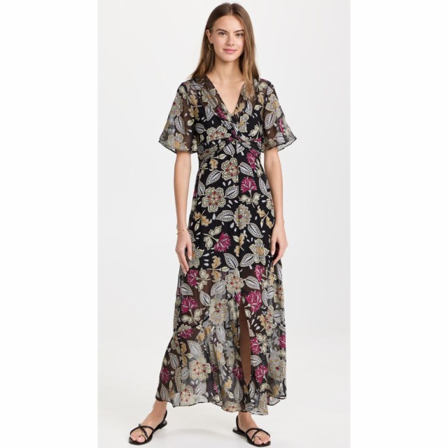 ラグandボーン Rag and Bone レディース ワンピース ワンピース・ドレス Tamar Floral Dress Black Floral