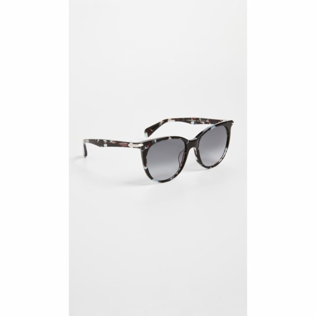 ラグandボーン Rag and Bone レディース メガネ・サングラス ラウンド Iconic Round Sunglasses Blue/Havana