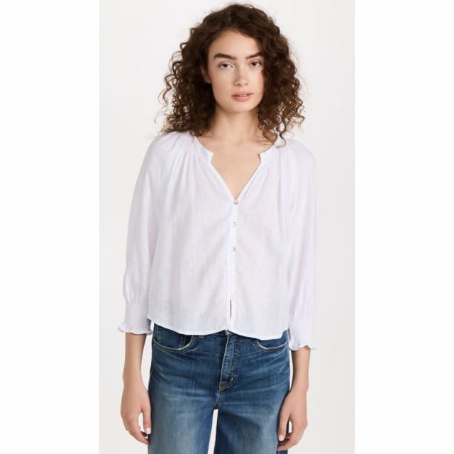 レイルズ RAILS レディース ブラウス・シャツ トップス Mariah Blouse White