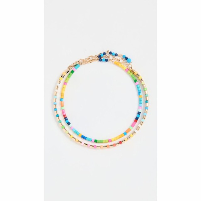 ロクサーヌ アスリーヌ Roxanne Assoulin レディース ネックレス チョーカー ジュエリー・アクセサリー Starburst Choker Set of 2 Multi