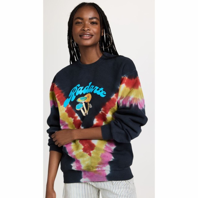 ロダルテ Rodarte レディース スウェット・トレーナー トップス Rocker Tie Dye Mushroom Sweatshirt Rocker Tie Dye