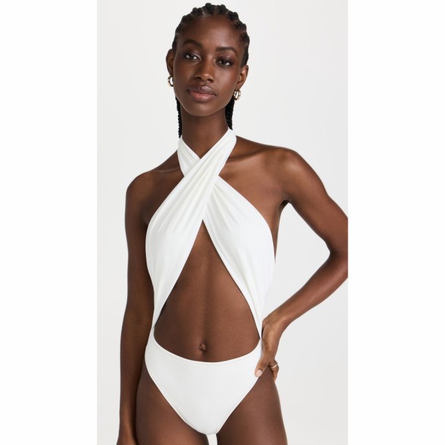 レイナ オルガ Reina Olga レディース ワンピース 水着・ビーチウェア Italian Stallion Swimsuit Off White