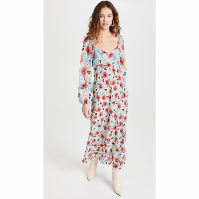 リキソ RIXO レディース ワンピース ワンピース・ドレス Gio Floral Dress Red Pansy