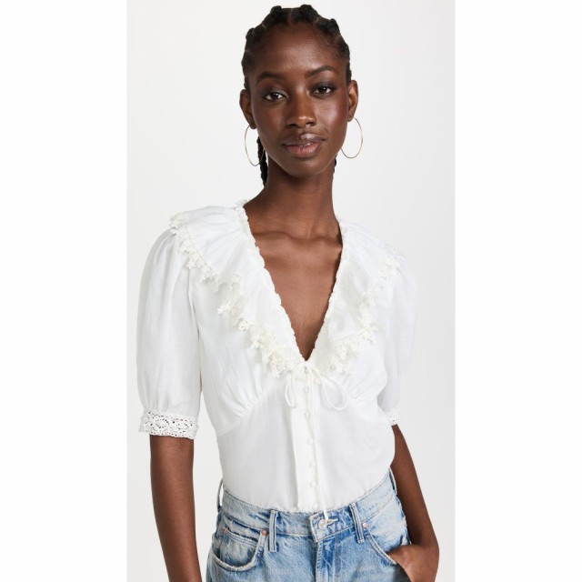 リキソ RIXO レディース トップス Rihanna Top Ivory