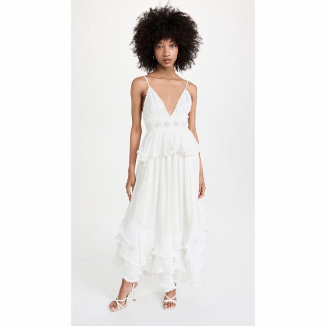 ロココ ROCOCO SAND レディース ワンピース ワンピース・ドレス Long Georgette Dress Off White