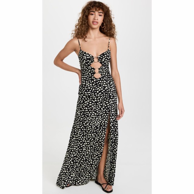 ルーマー Rumer レディース ワンピース マキシ丈 ワンピース・ドレス Catalina Maxi Dress Black