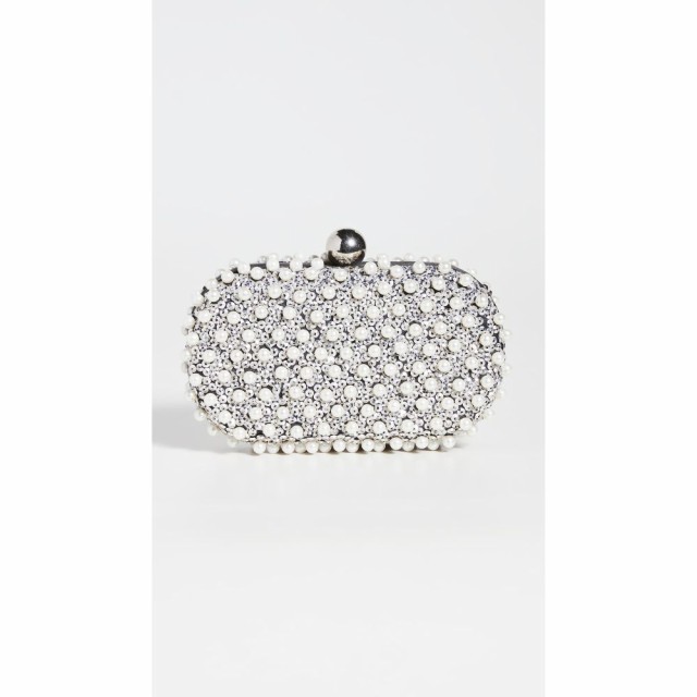 サンティ Santi レディース クラッチバッグ バッグ Imitation Pearl Clutch Ivory