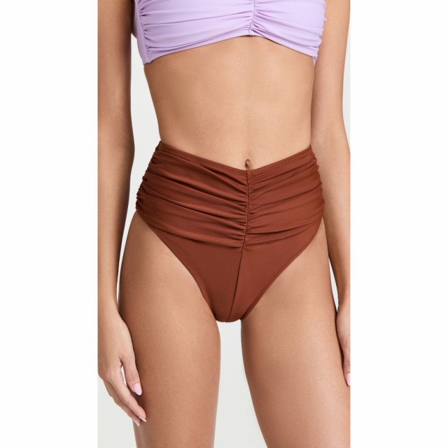 シャニ シェメル Shani Shemer レディース ボトムのみ 水着・ビーチウェア Rylie Bikini Bottoms Brown